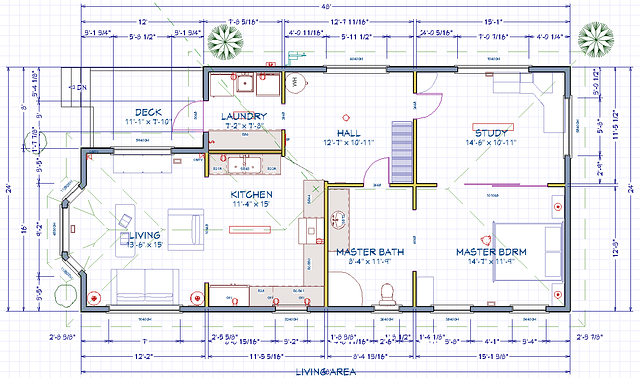 my first floor plan